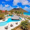 "Luxurious resort pool with panoramic ocean views in St. Lucia, an ideal destination from the Luxurious Christmas St. Lucia Package at www.leryhago.com"